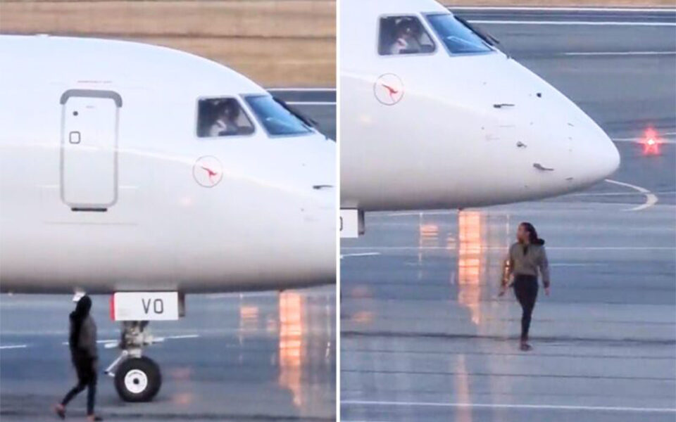 Australia Woman Running Onto Tarmac, to Catch Missed Flight