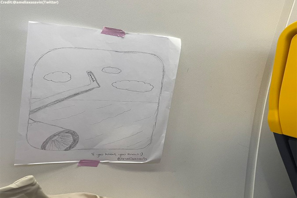 A passenger tries to troll Ryanair. The airline has a furious reaction to Artwork.