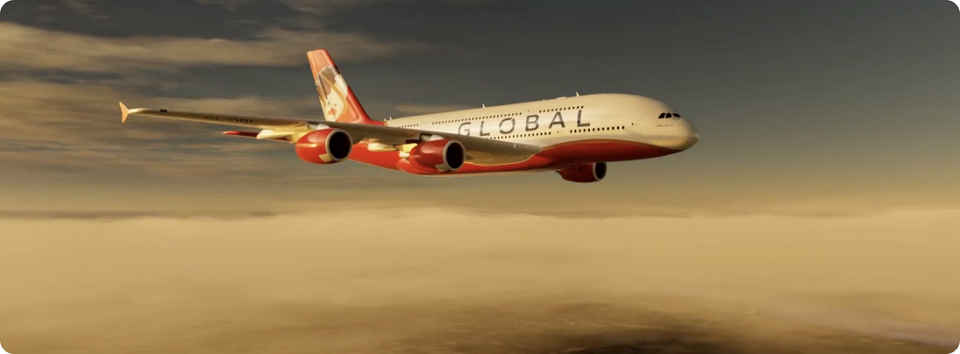 Global Airlines Unveils A380 Cabin Interiors and Crew Uniforms