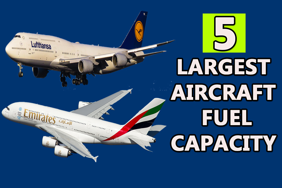 Top 5 Aircraft and Their Impressive Fuel Capacities