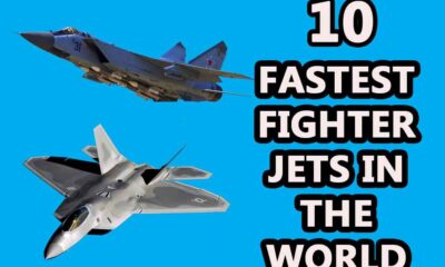 These are the top 10 fastest jets in the world 2024