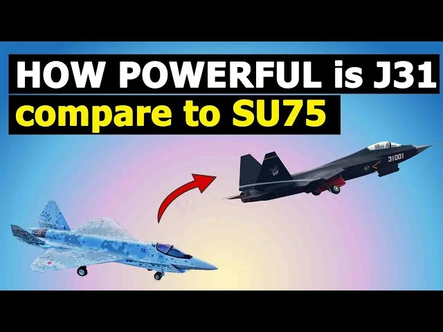 China’s J-31 To ‘Compete’ With Russia’s Su-75
