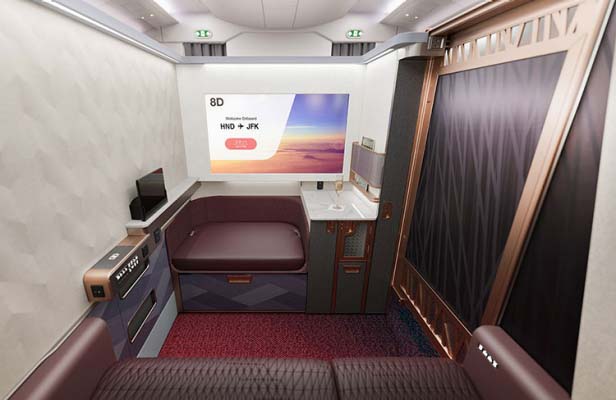 Inside Japan Airlines New Airbus A350-1000 Cabin Interiors