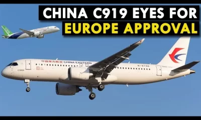 China seeks European approval of C919