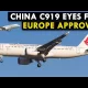 China seeks European approval of C919