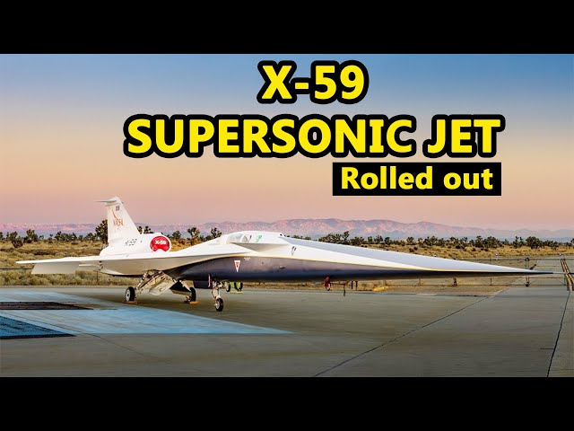 5 Facts about X-59 Quiet Supersonic Aircraft