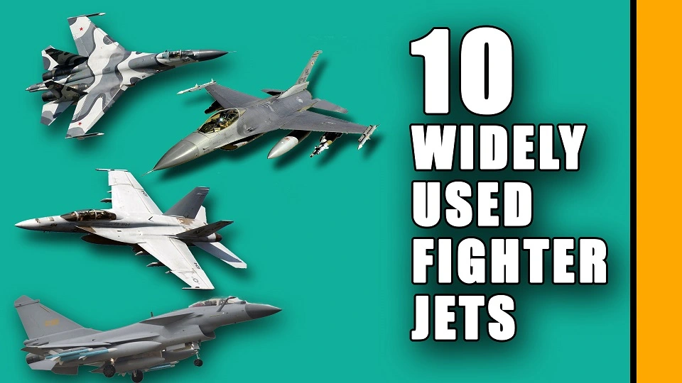 Unveiling the Top 10 Most Widely Operated Fighter Jets in 2024