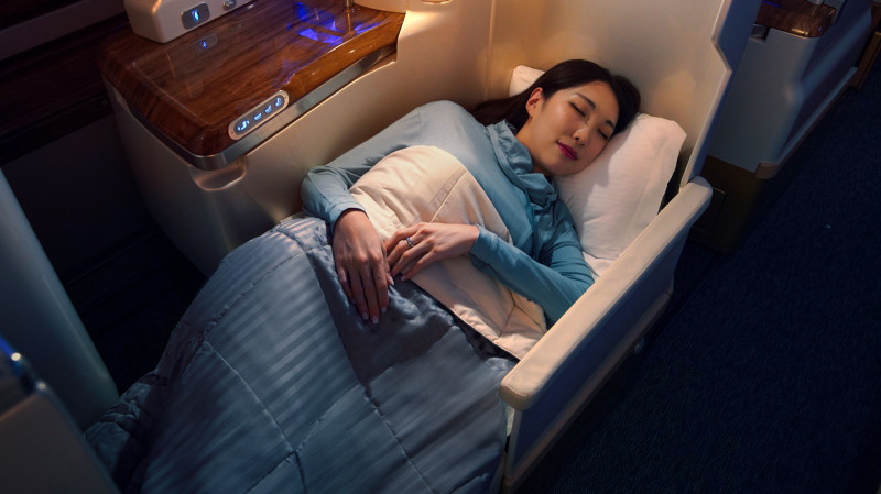 Emirates Unveils Business Class Comfort Kit with Pyjamas and Slippers