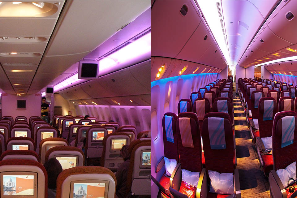 Air India Economy vs Qatar airways economy: which is best?