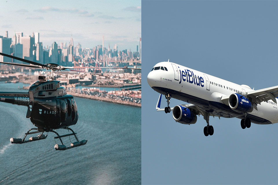 JetBlue Mint Offers Free BLADE Helicopter Transfers Between JFK and Newark