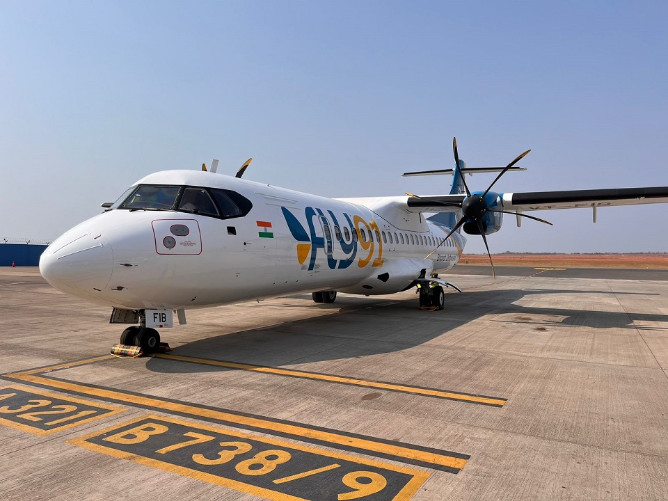 India’s newest airline FLY91 starts commercial operations with maiden flight