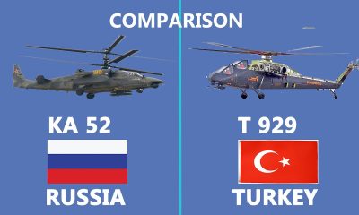 Comparsion between Turkish T929 ATAK-II and Russia Ka-52