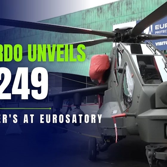 Leonardo Unveils AW249 Next Generation Helicopter Makes International Debut