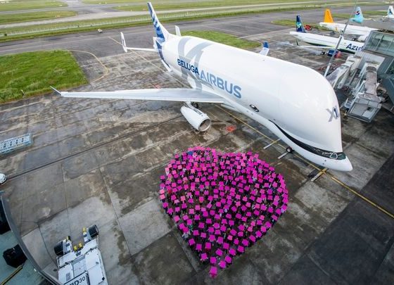 Airbus Welcomes Sixth and Final BelugaXL to Complete Fleet