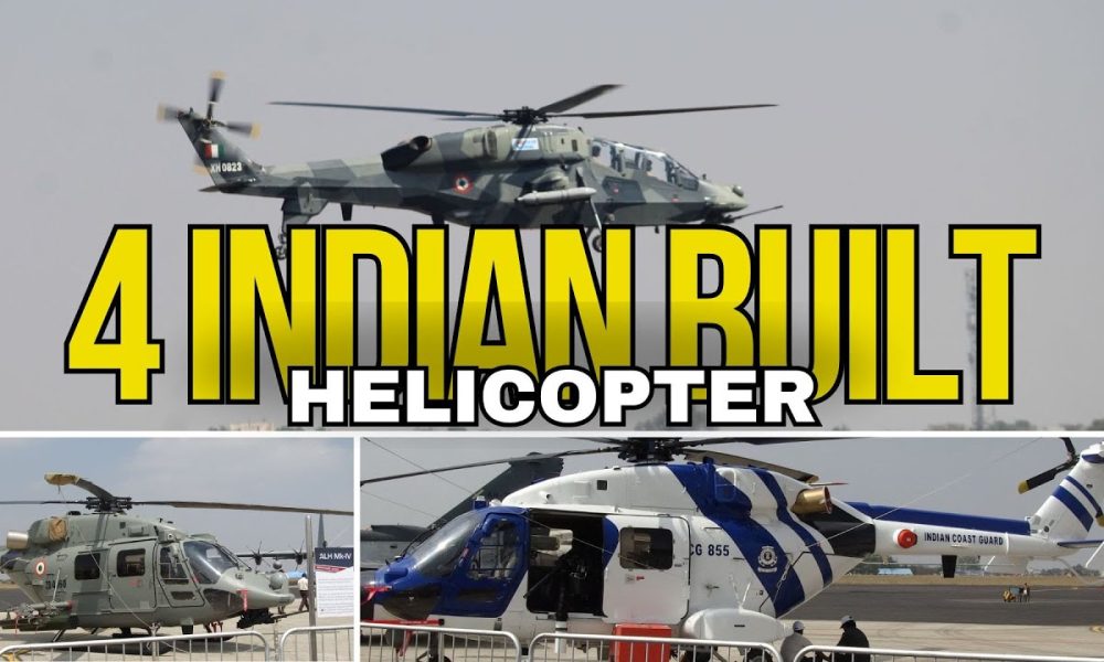Meet Four Indian-Built Helicopters Serving Various Roles in the Defense Sector