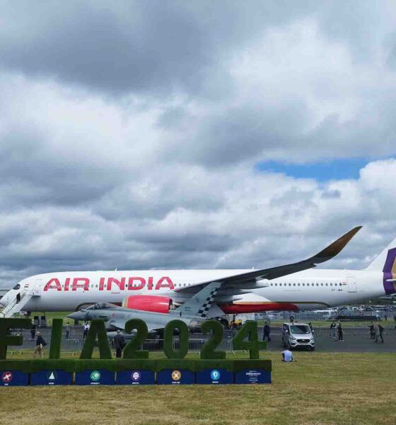 Exclusively Featuring Air India's All-New A350 at the Farnborough Airshow