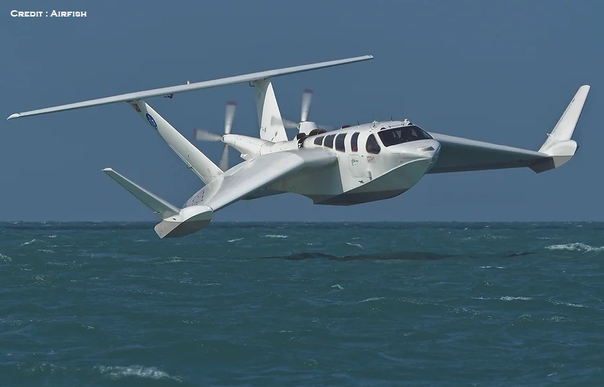 Meet the AirFish, a remarkable fusion of boat and airplane—a standout innovation of 2024.