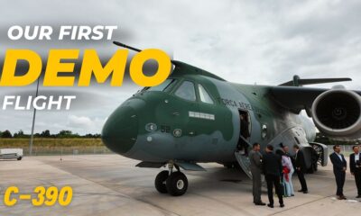 Inside Look: Our First Demo Flight of the KC-390 at Farnborough Airshow 2024