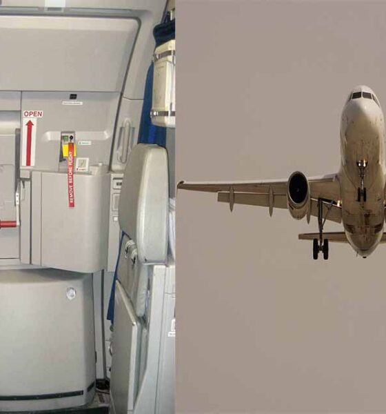 Air China Passenger Opens Emergency Door Instead Of Bathroom Door