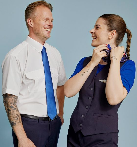 SAS Relaxes Dress Code: Flight Crew Can Wear Sneakers and Show Tattoos