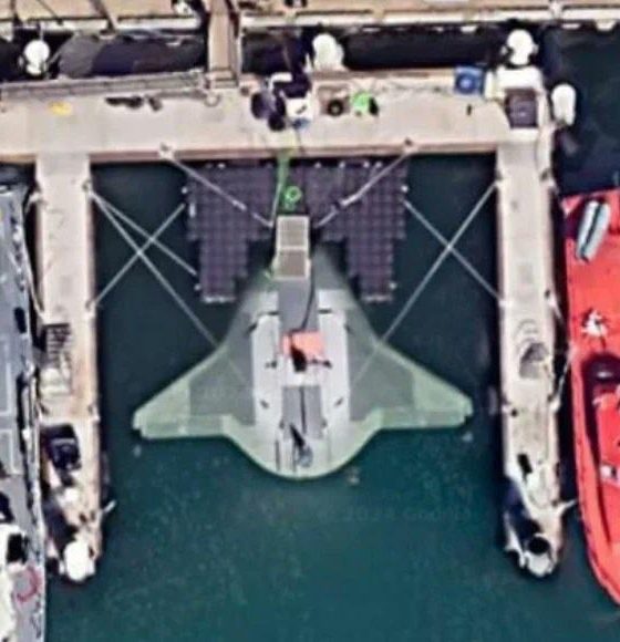 Google Maps Exposes Secret US Naval Drone ‘Manta Ray’