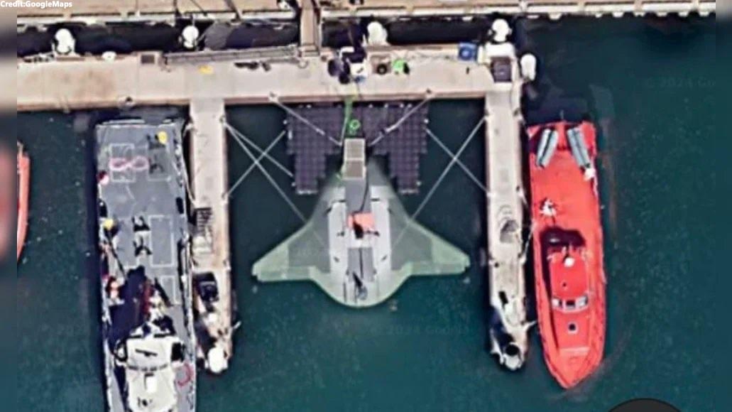 Google Maps Exposes Secret US Naval Drone ‘Manta Ray’