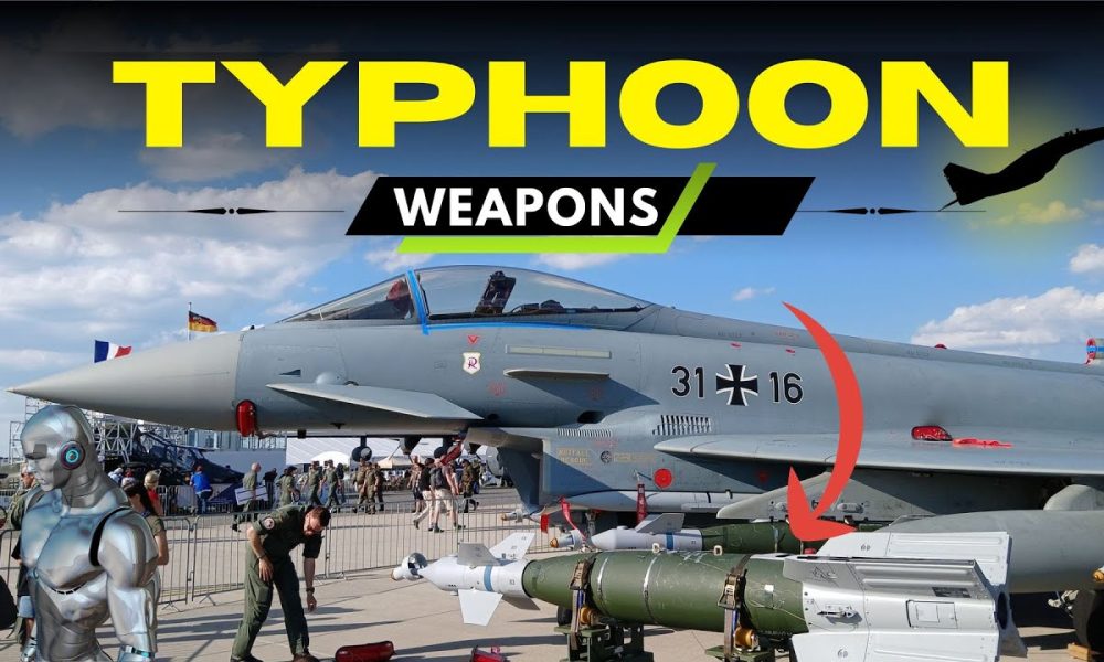 How many weapons does Eurofighter Typhoon will carry?