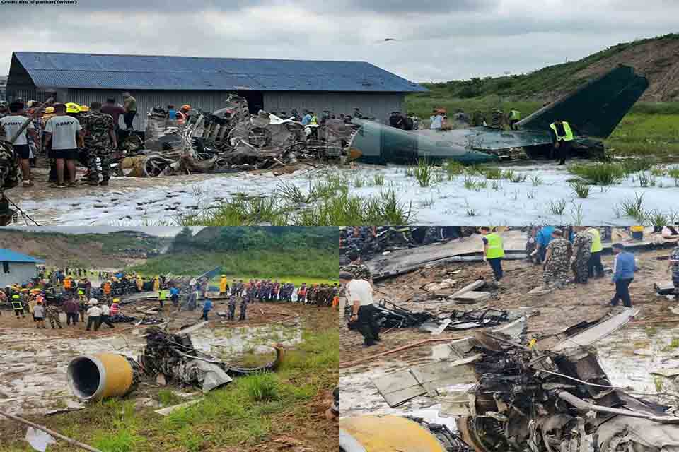 Nepal Plane Crash: 18 Dead as Aircraft Crashes During Takeoff pilot survives