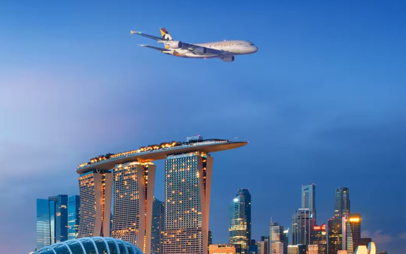 Etihad boosts network across Asia: Iconic A380 heads to Singapore and Thailand