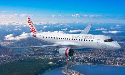 Virgin Australia Places Order for Embraer E190-E2 Jets