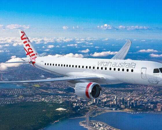 Virgin Australia Places Order for Embraer E190-E2 Jets