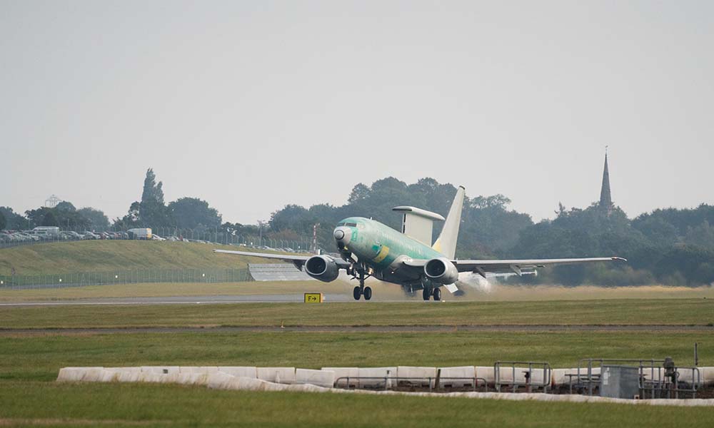 Boeing Completes First Flight of UK E-7 Wedgetail Aircraft