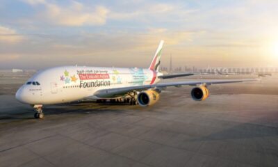 Emirates Airline Foundation A380 Livery Debuts and Takes to the Skies