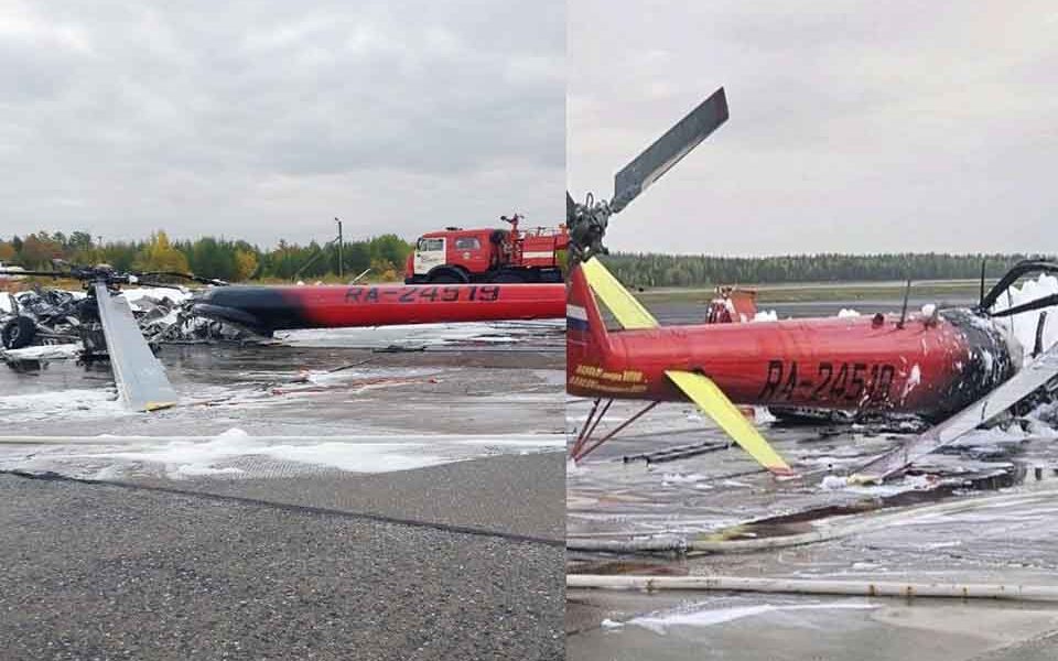 Two Russian Schoolboys Arrested for Destroying Mi-8T Helicopter