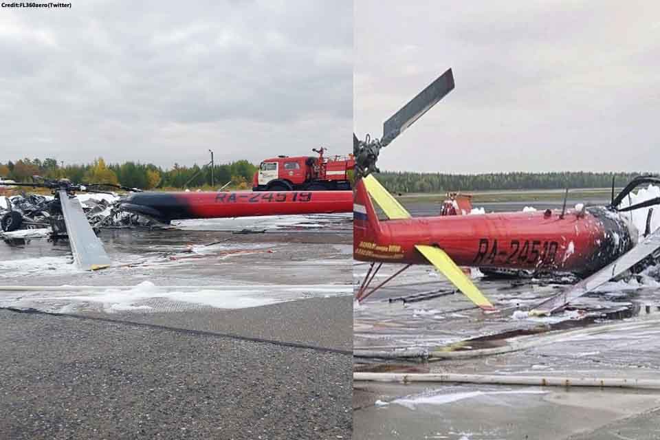 Two Russian Schoolboys Arrested for Destroying Mi-8T Helicopter