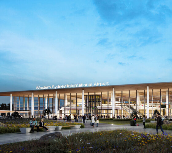 Western Sydney Airport Welcomes Its First Plane After 6 Years of construction