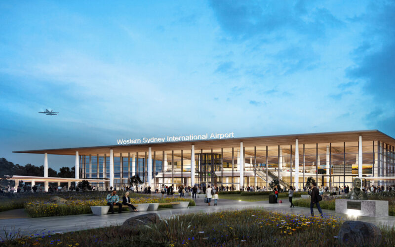 Western Sydney Airport Welcomes Its First Plane After 6 Years of construction