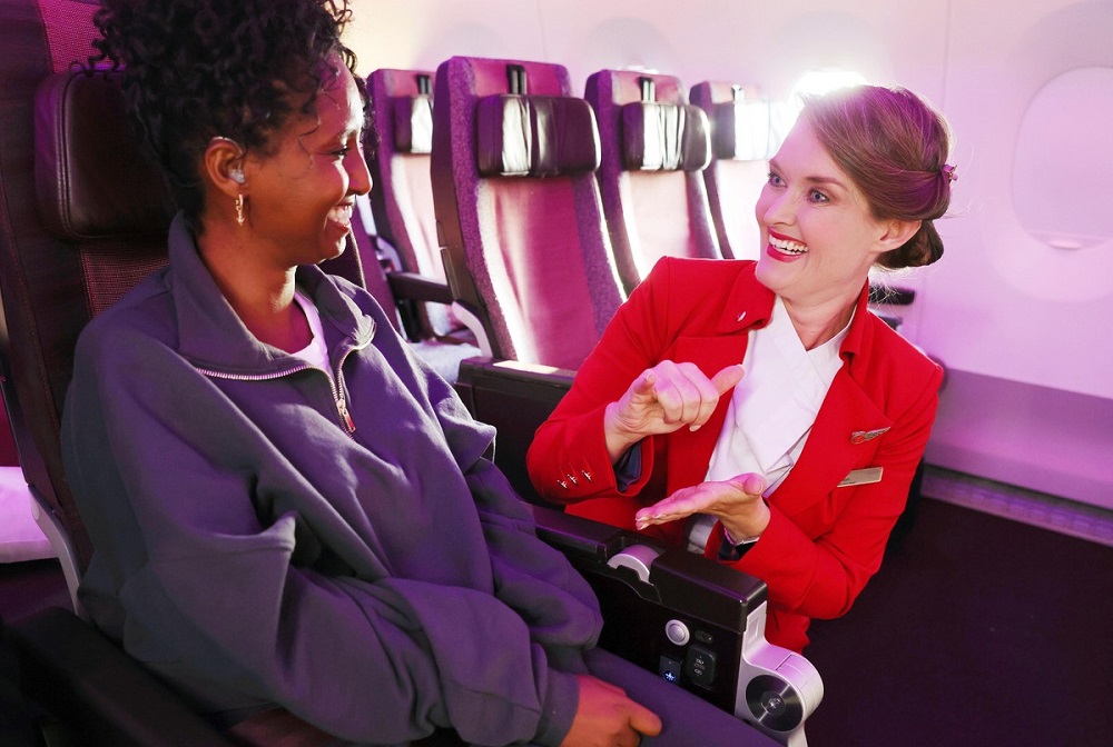 Virgin Atlantic Introduces Sign Language Crew Booking for Inclusive Flights