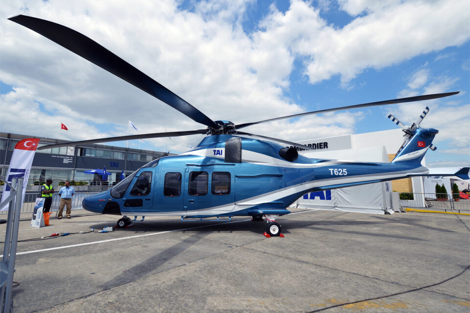 First Made-in-Turkey T625 Gokbey Helicopter Enters Service to Replace Bell Huey Fleet