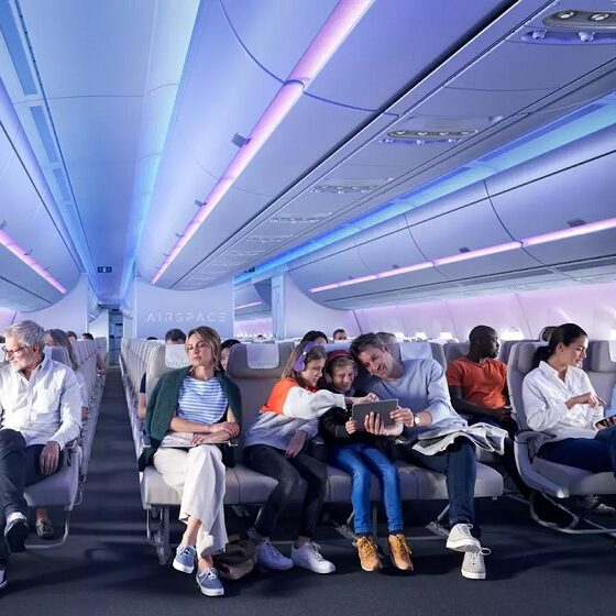 Airbus Enhances A350 Cabin with 10-Abreast Seating