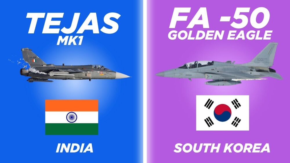 Comparison of the Indian built Tejas MK1A vs South korean FA 50