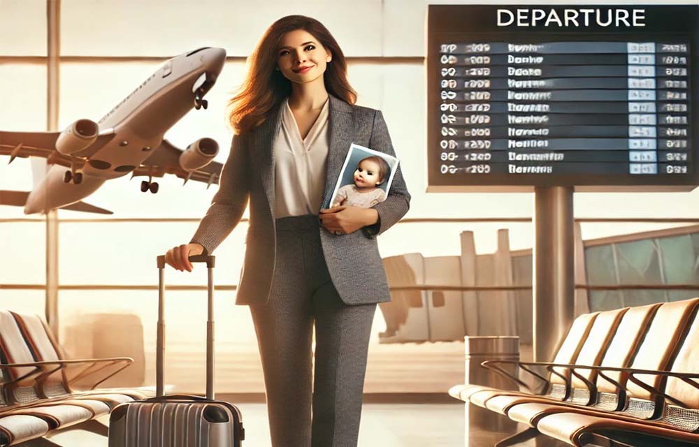 The Amazing Story of a Mom Who Flies 600 KM Every Day to Be with Her Kids