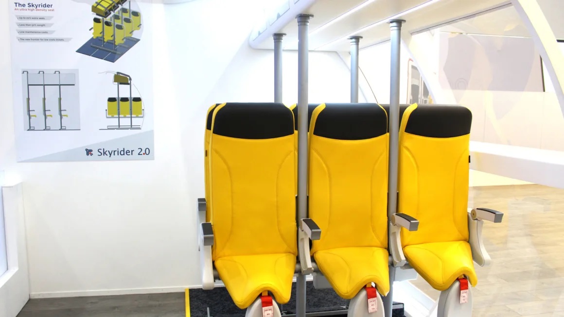 Airlines Set to Roll Out 'Standing Seats' Design by 2026