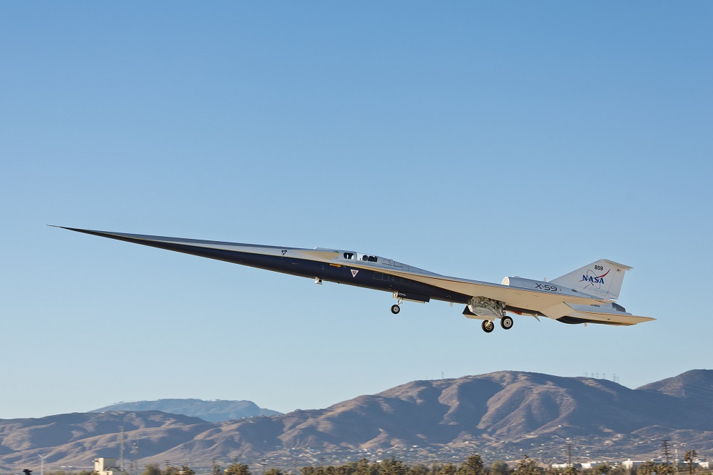 NASA and Lockheed Martin Achieve Milestone with X-59’s First Flight