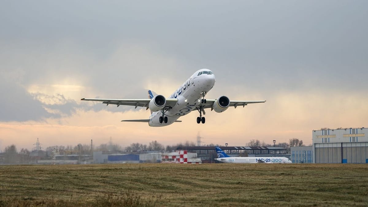 Second MC-21 Aircraft Takes to the Skies for Certification Tests